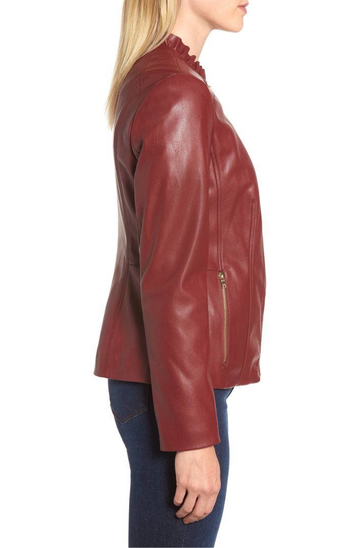 ruby leather jacket nordstrom