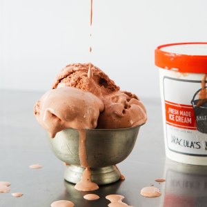 Dracula's Blood Pudding Ice Cream