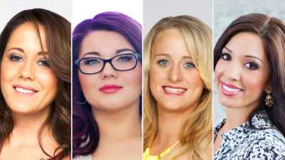 Teen Moms Jenelle, Amber, Leah, and Farrah