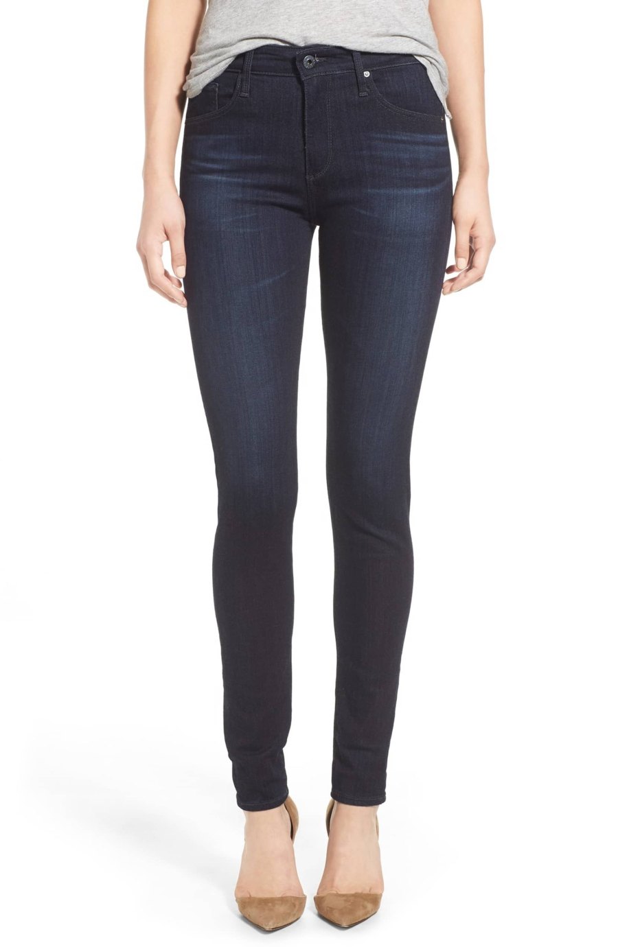 Shop AG High Waist Skinny Jeans at Nordstrom | Us Weekly