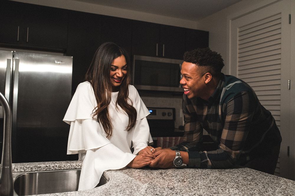 Tristan Thompson and Mia Bally