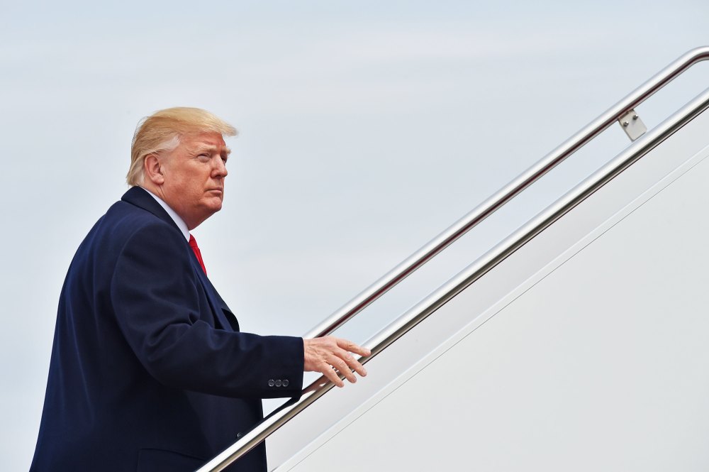 Trump Boards Plane With Possible Toilet Paper on His Shoe: Twitter Reacts