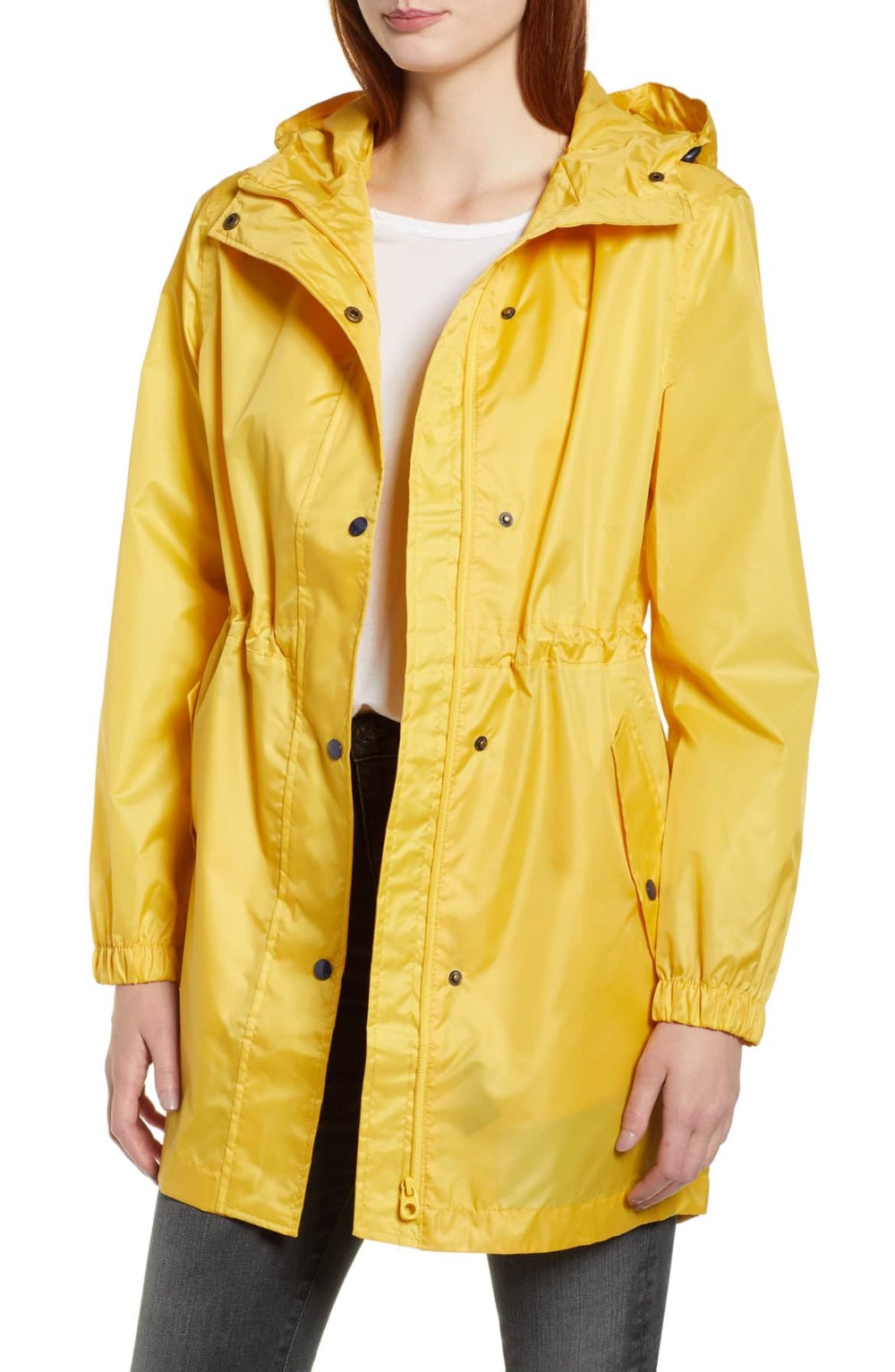yellow packable hooded raincoat nordstrom