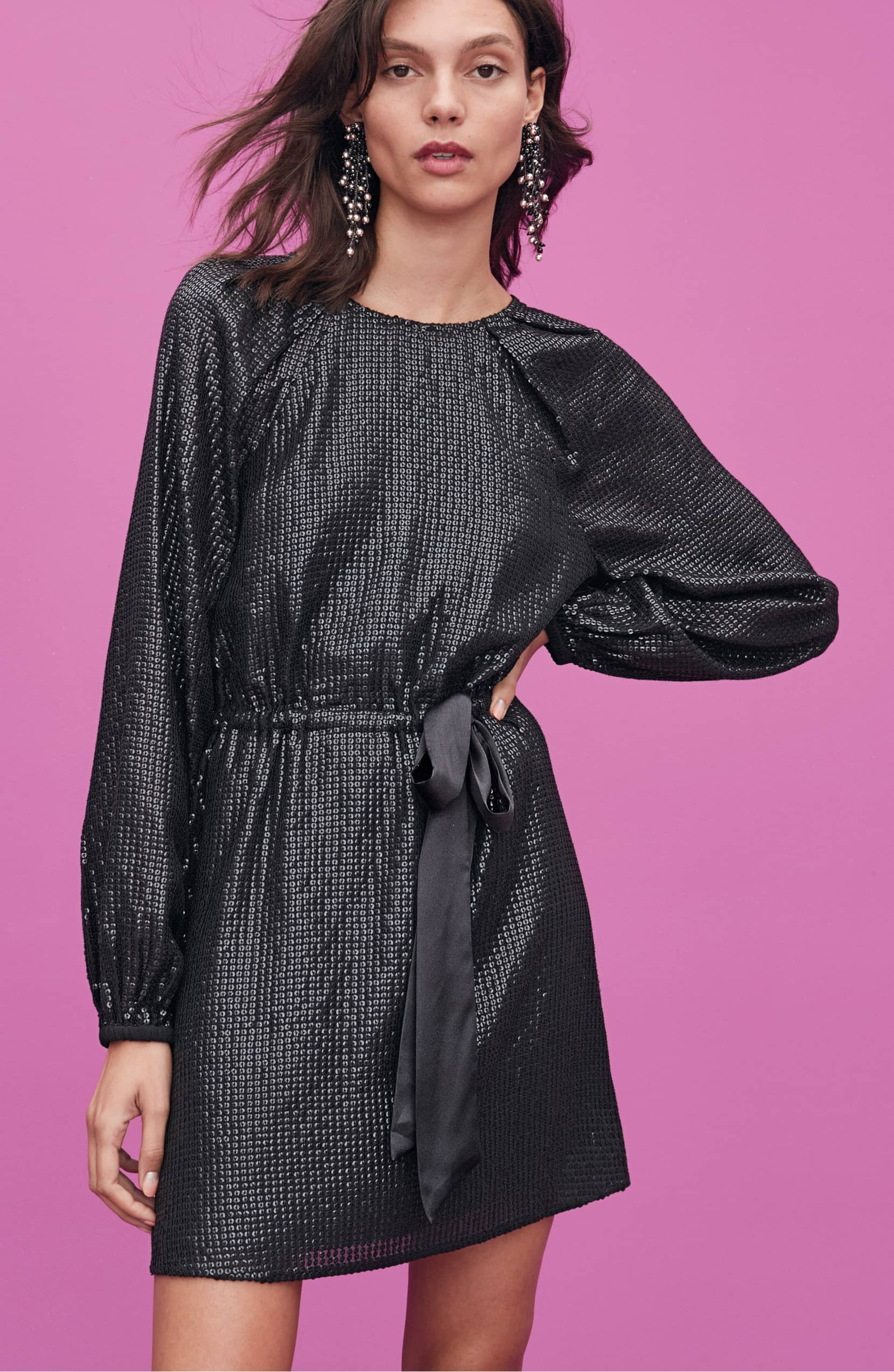 Something Navy Raglan minidress