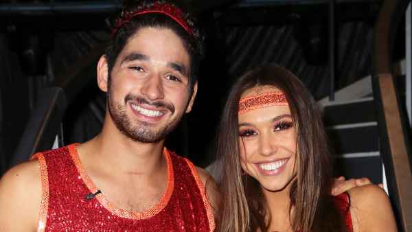Alan Bersten and Alexis Ren