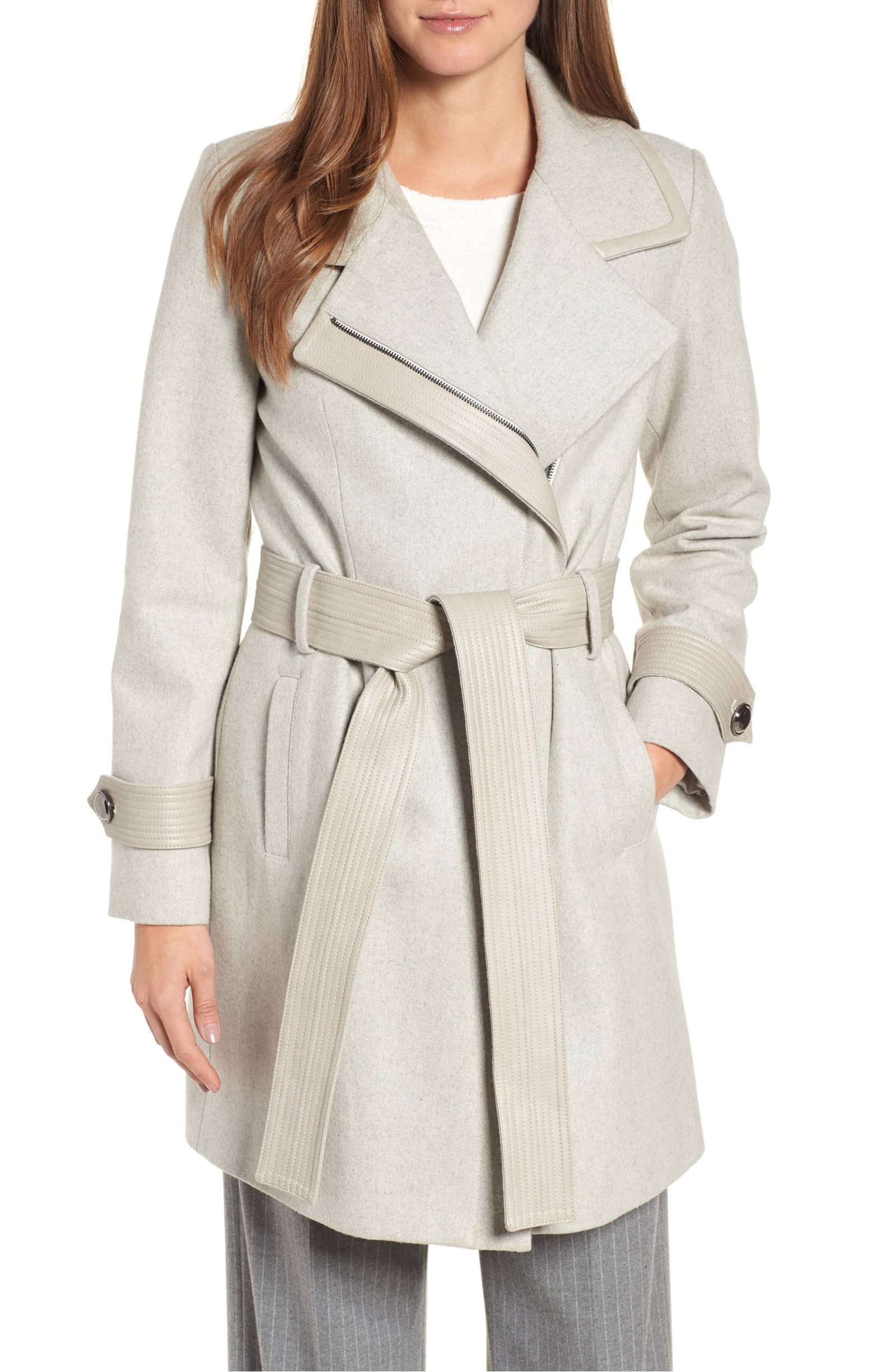 Brave Cold Weather in Style in This Badgley Mischka Coat