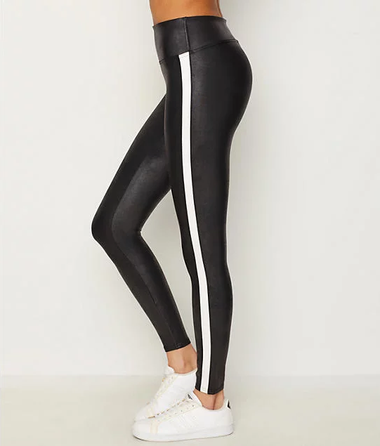 Bare Necessities Spanx Faux Leather Side Stripe Leggings