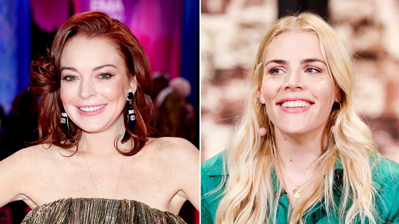 Lindsay Lohan and Busy Philipps