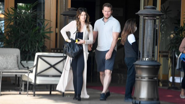 Chris Pratt Katherine Schwarzenegger Arnold Schwarzenegger Heather Milligan