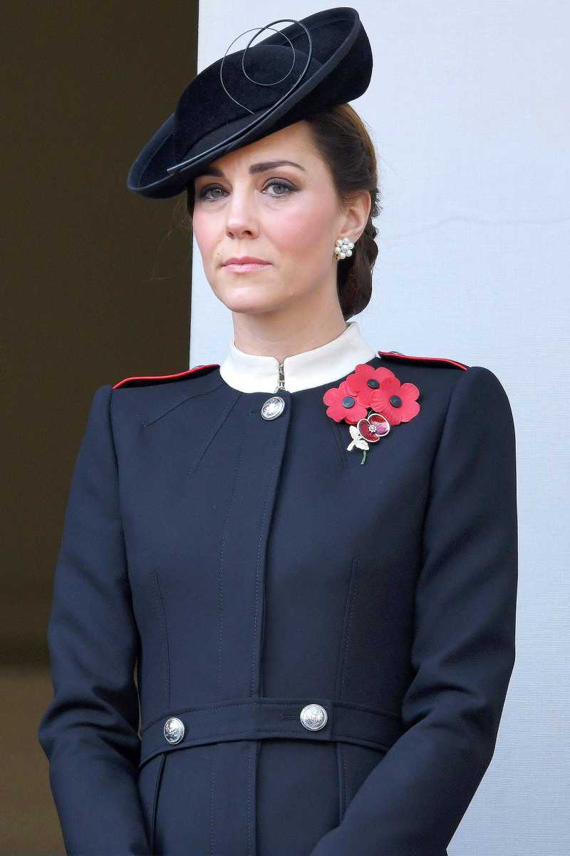 Duchess Kate Middleton, Royal Family, Wreath, Cenotaph, Remembrance Sunday