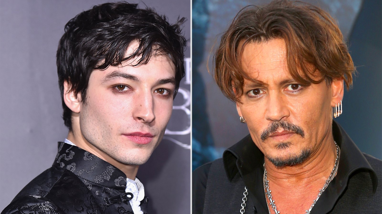 Ezra Miller, Johnny Depp