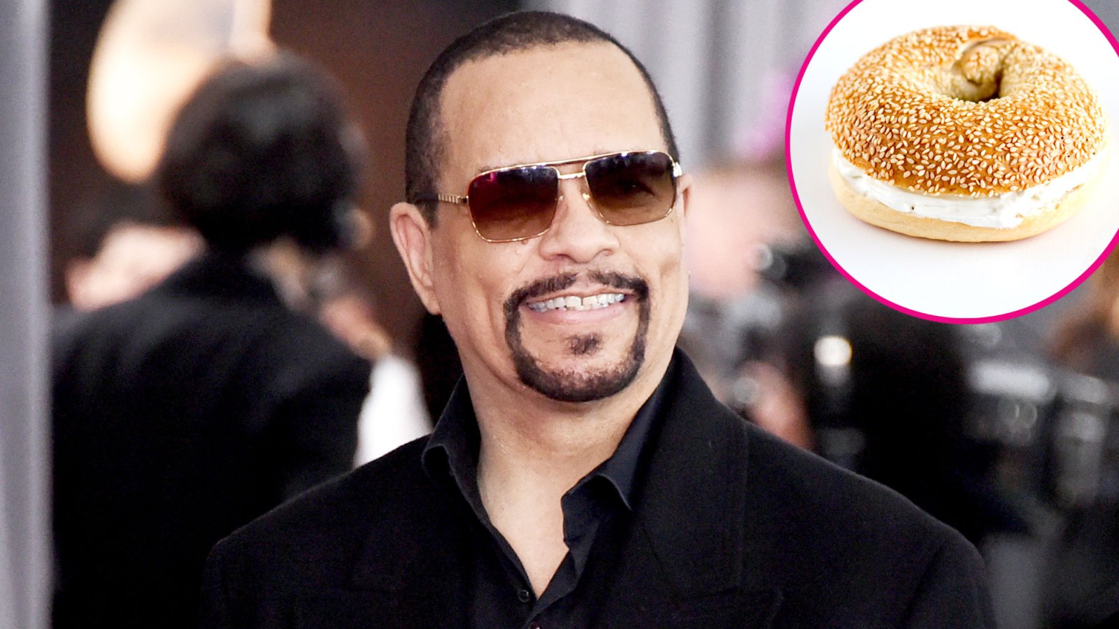 Ice-T and a bagel
