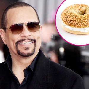 Ice-T and a bagel
