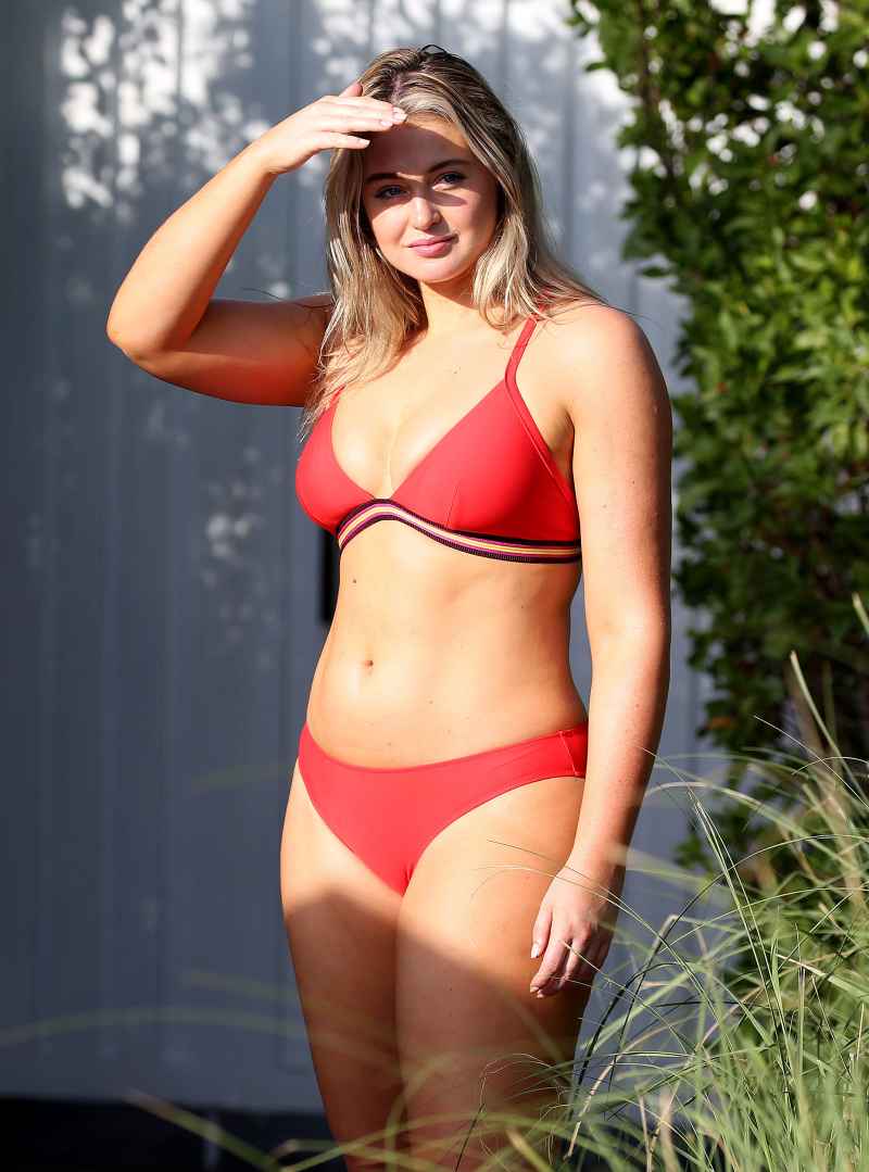 Model Iskra Lawrence Just Flaunted Curves and Abs in a Red Bikini
