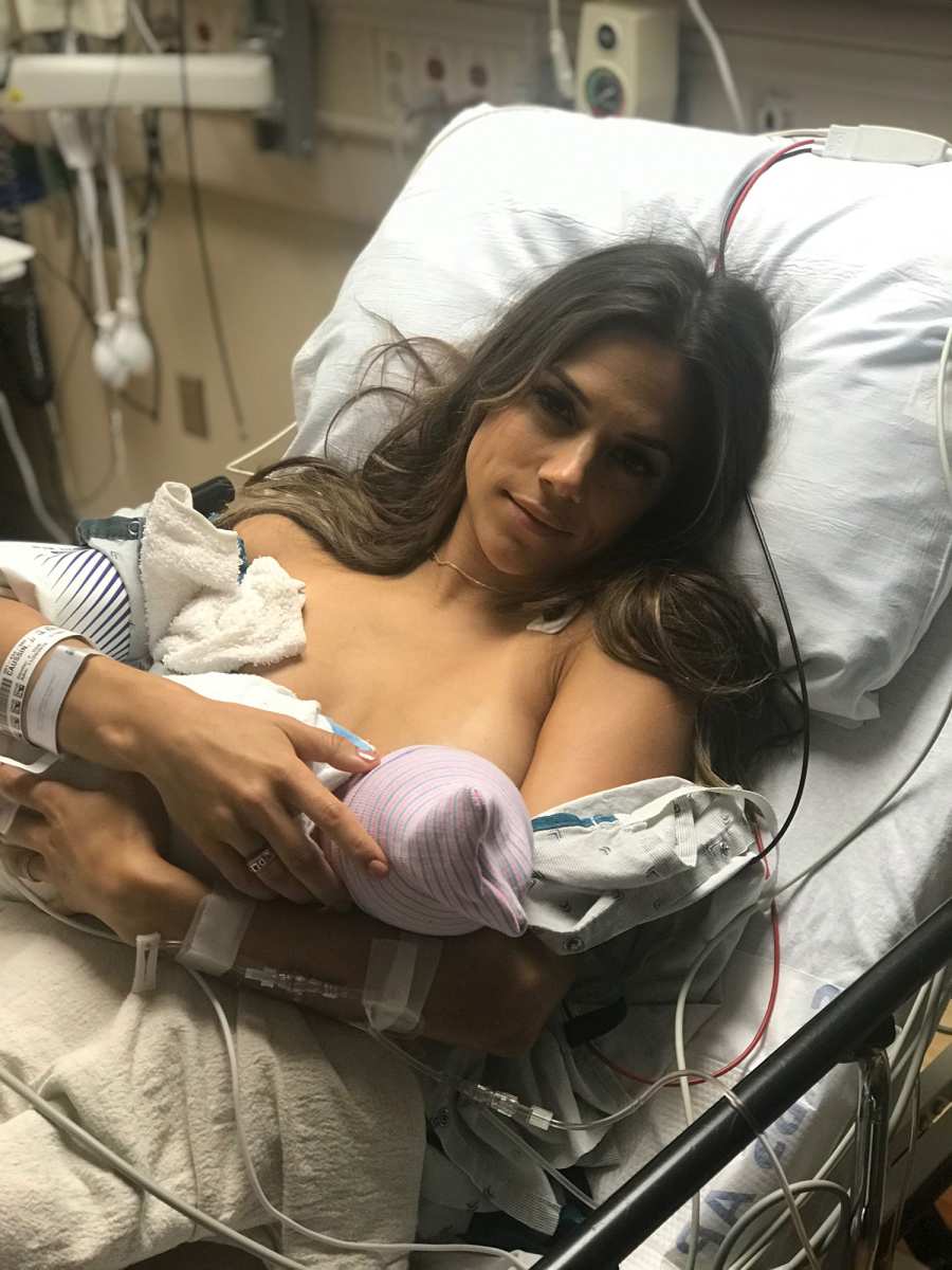 Jana Kramer and new baby