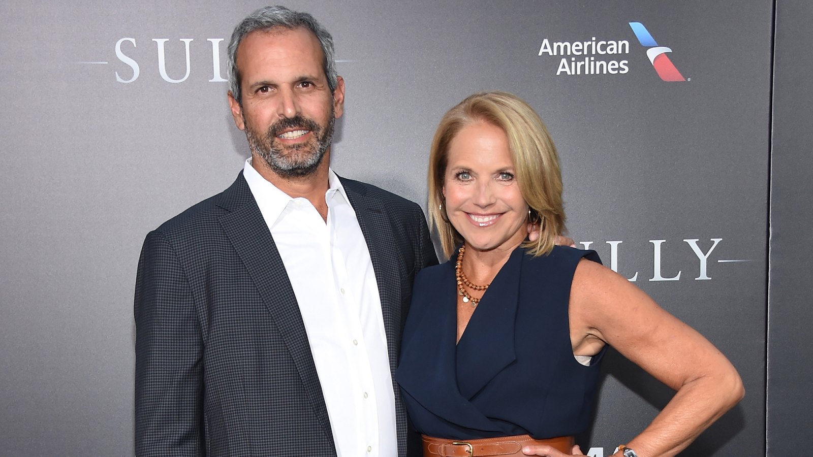 John Molner and Katie Couric