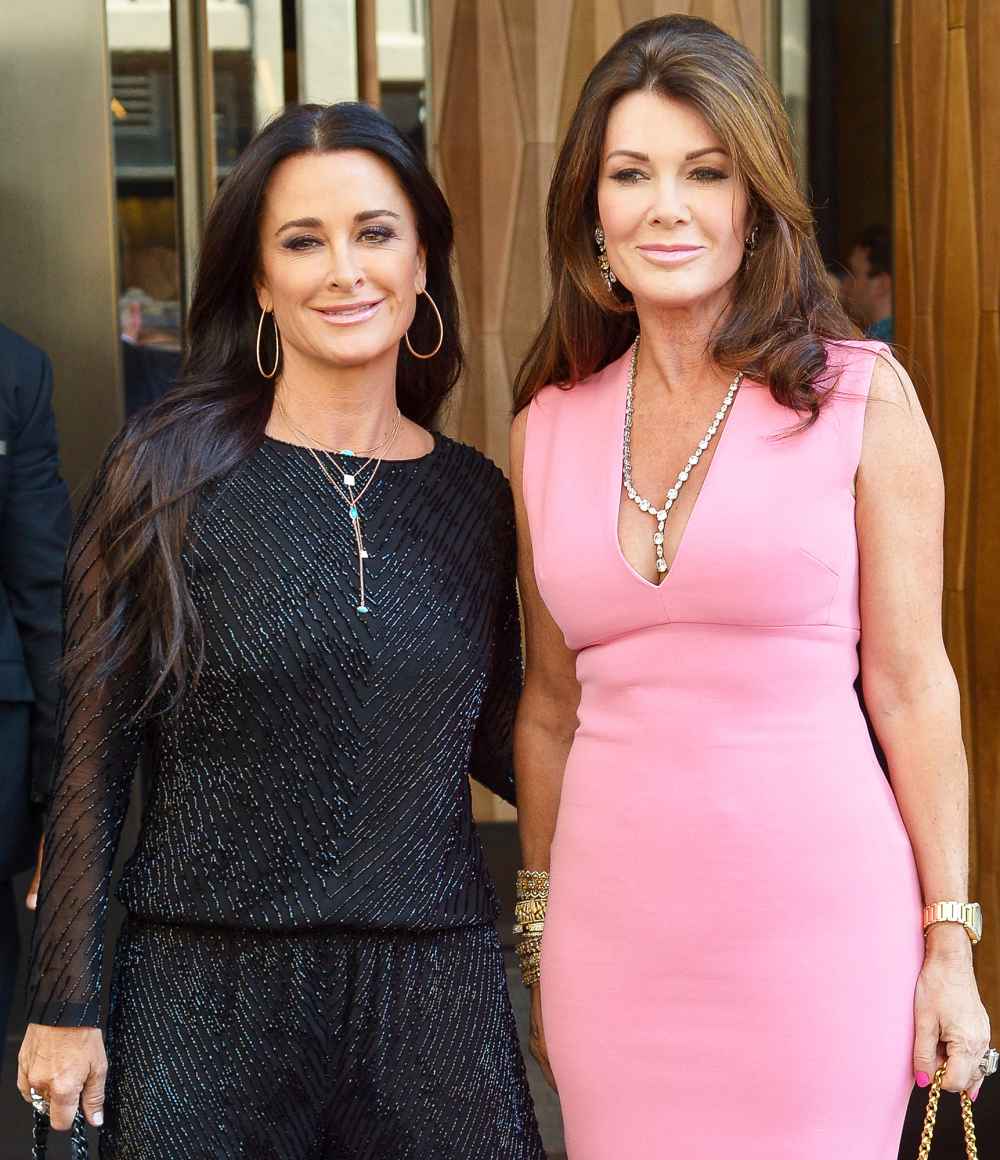 Kyle Richards Lisa Vanderpump Friends RHOBH Drama