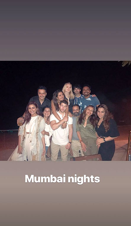 Nick Jonas and Priyanka Chopra Enjoy ‘Mumbai Nights’ With Joe Jonas and Sophie Turner Ahead of Wedding