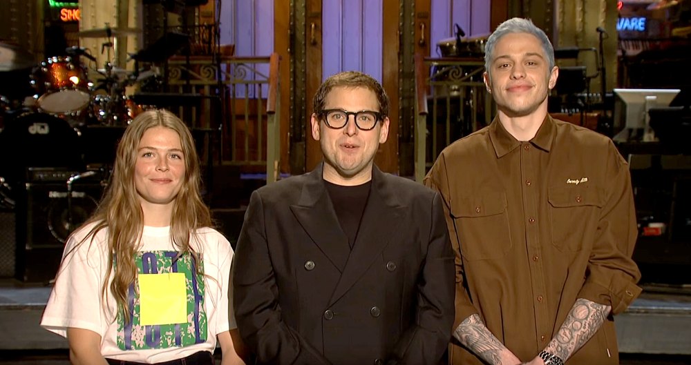 Maggie Rogers, Jonah Hill, and Pete Davidson