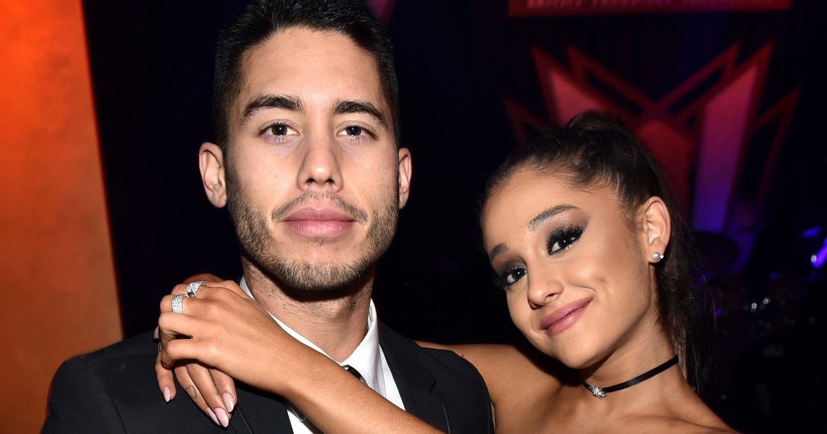 Ariana Grande wears a mask as she spends the day with ex Ricky Alvarez