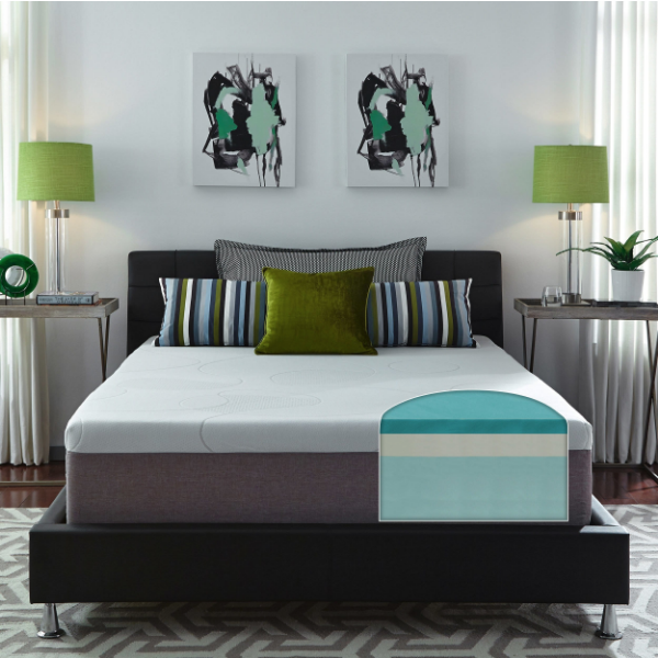 Slumber Solutions Choose Your Comfort 14-inch Gel Memory Foam Mattress - California King - Soft