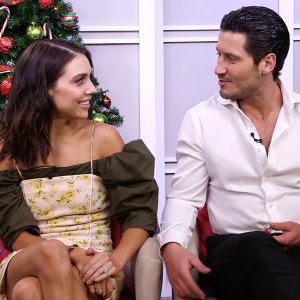 Val Chmerkovskiy and Jenna Johnson Give New ‘DWTS’ Couple Alan Bersten and Alexis Ren Advice