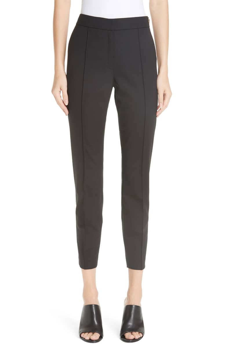 alexander wang skinny pants pintucked trousers nordstrom sale