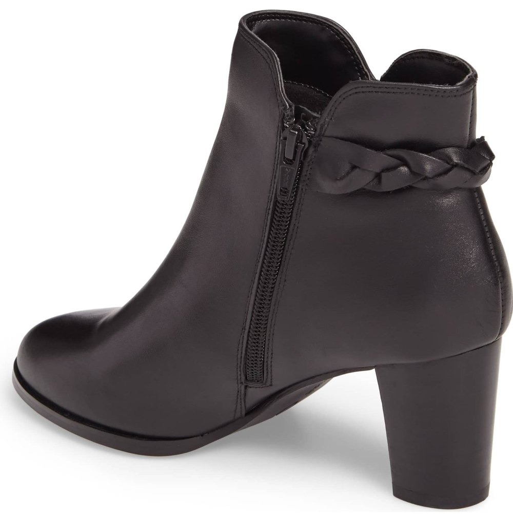 black ankle bootie david tate doran
