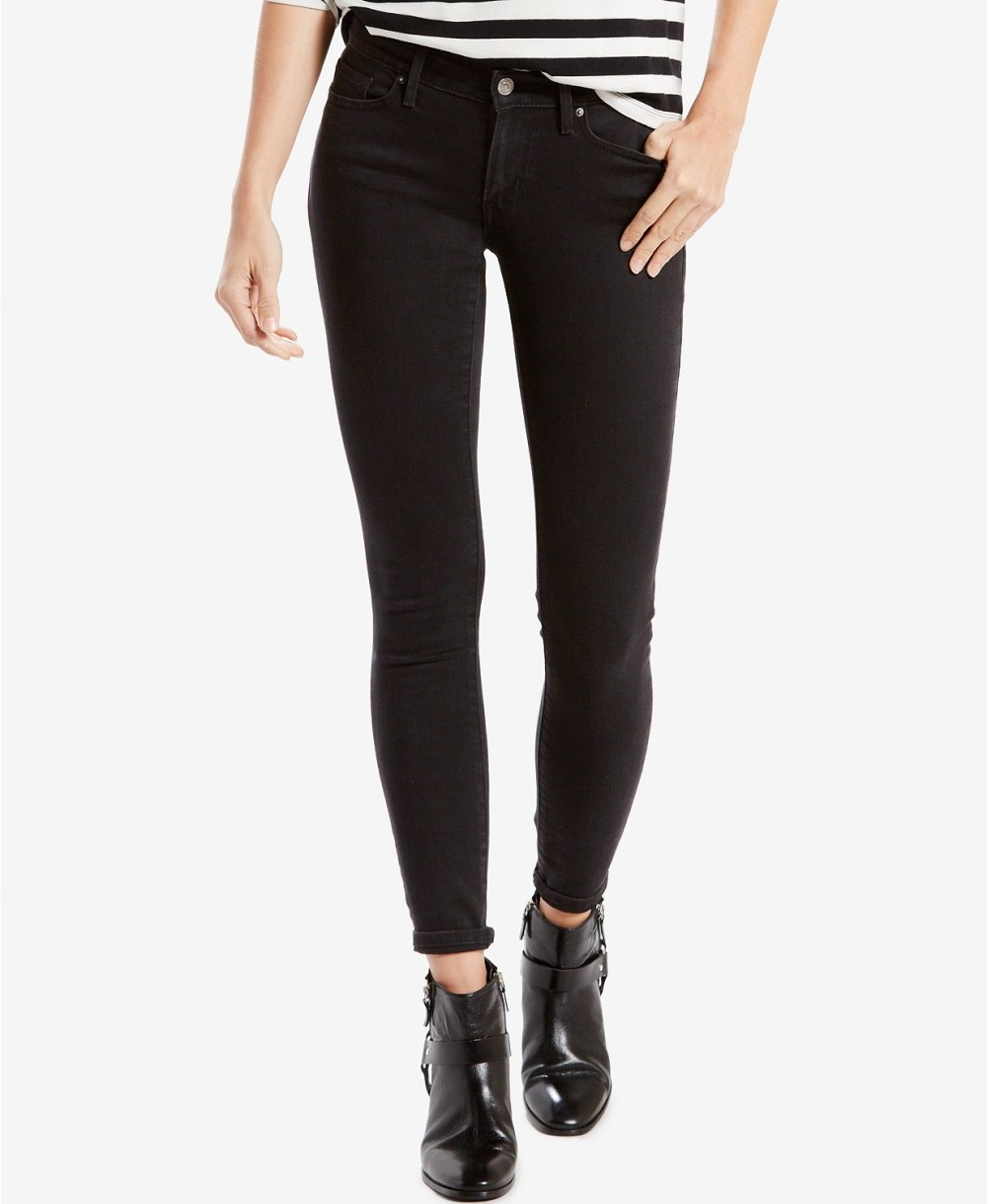 black skinny jeans