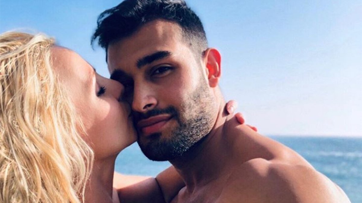 Britney Spears and Sam Asghari