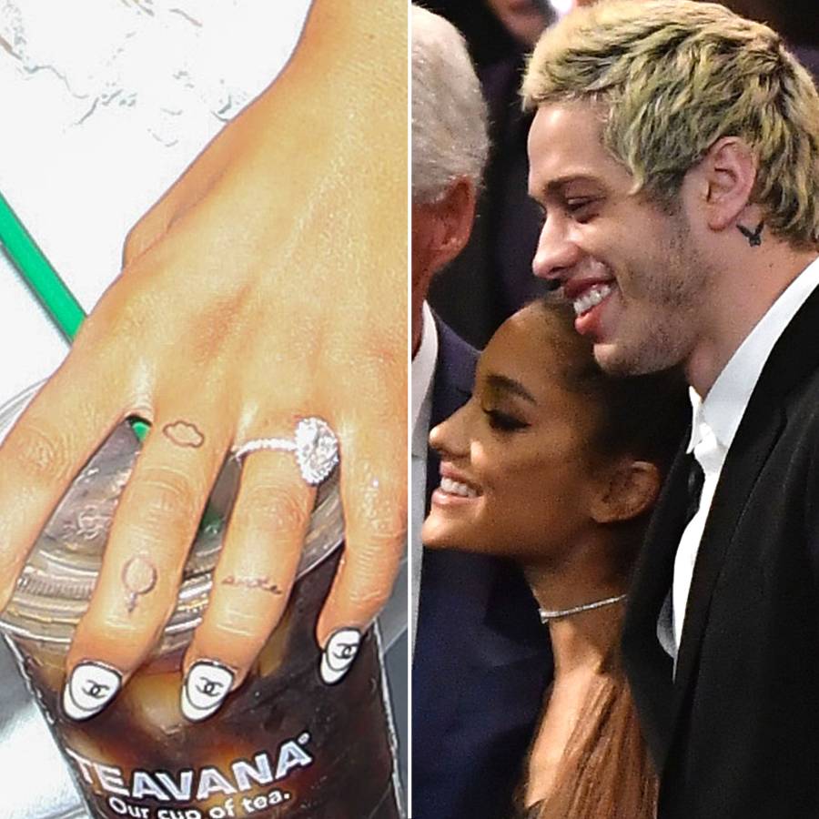 Ariana Grande's Tattoo and Pete Davidson's Tattoo