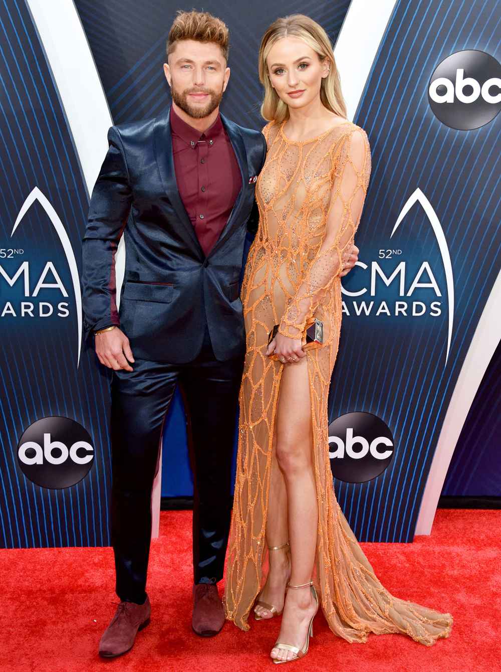 Lauren Bushnell Chris Lane CMAs 2018