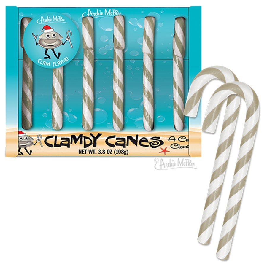Gross Candy Cane Flavors Clam