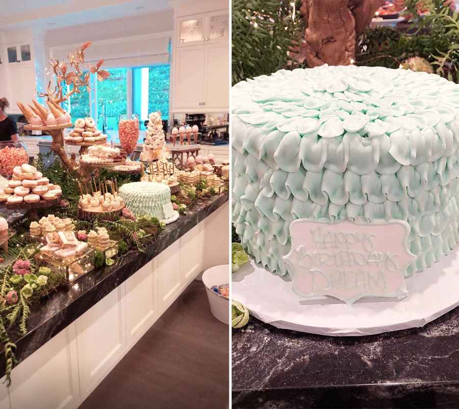 Dream Kardashian 2nd Birthday Dessert Table Cake