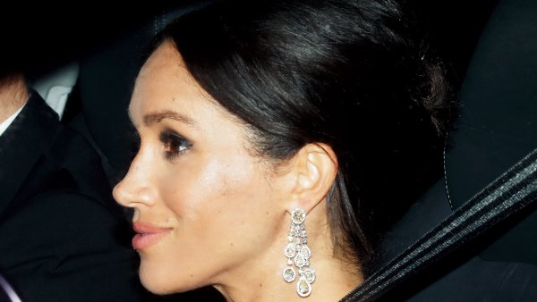 Duchess Meghan Statement Earrings Prince Charles Birthday