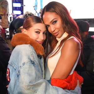 Hailey Baldwin and Joan Smalls