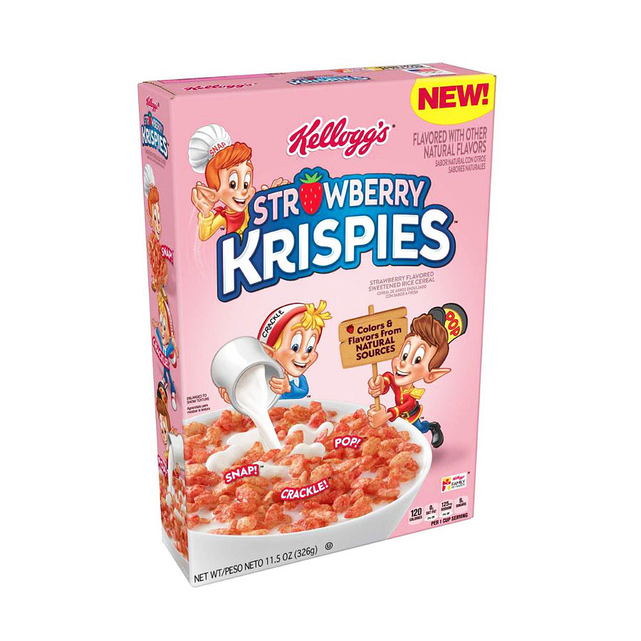 Kelloggs Strawberry Rice Krispies Cereal