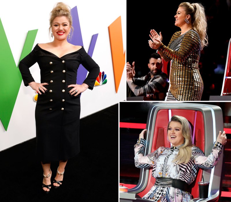 Kelly Clarkson Happy And Slim On The Voice