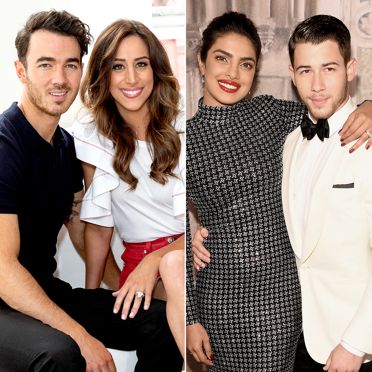 Kevin Jonas and Wife Head to Nick Jonas, Priyanka Chopra's Wedding