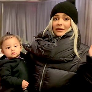 Kylie Jenner and Stormi