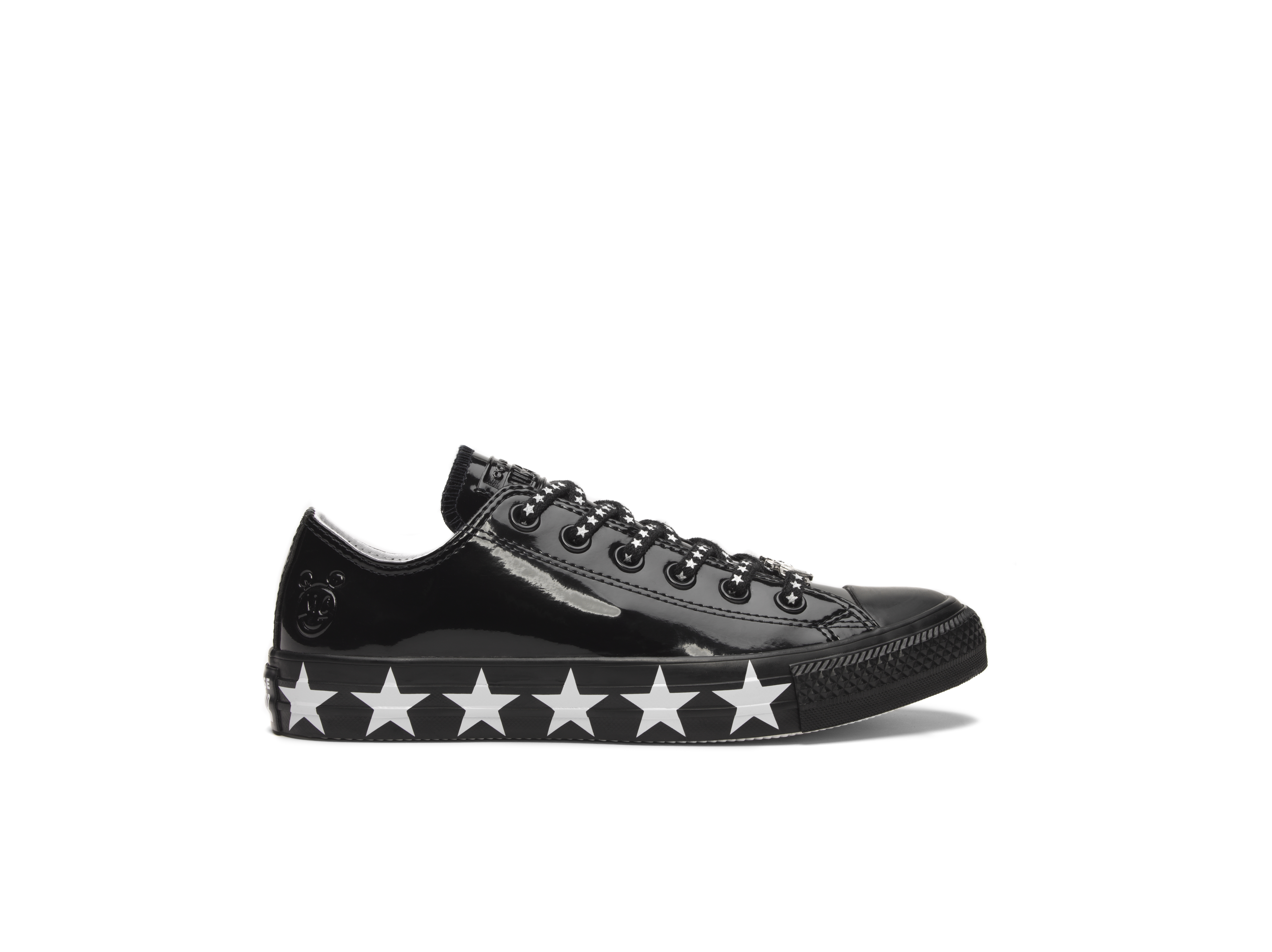 converse x miley cyrus chuck taylor all star high top faux patent