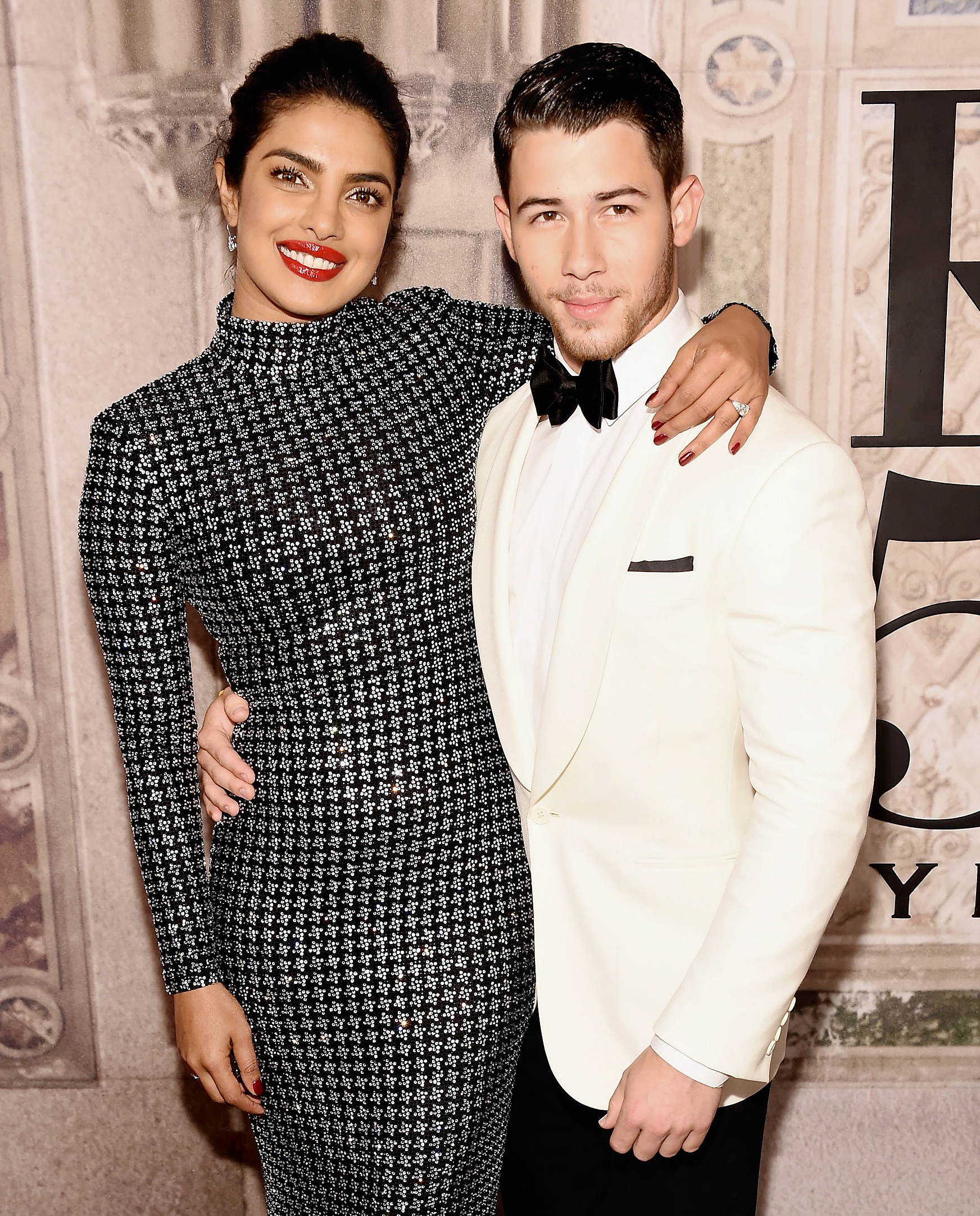 All the hidden messages sewn into Priyanka Chopra's bridal gown | Daily  Mail Online