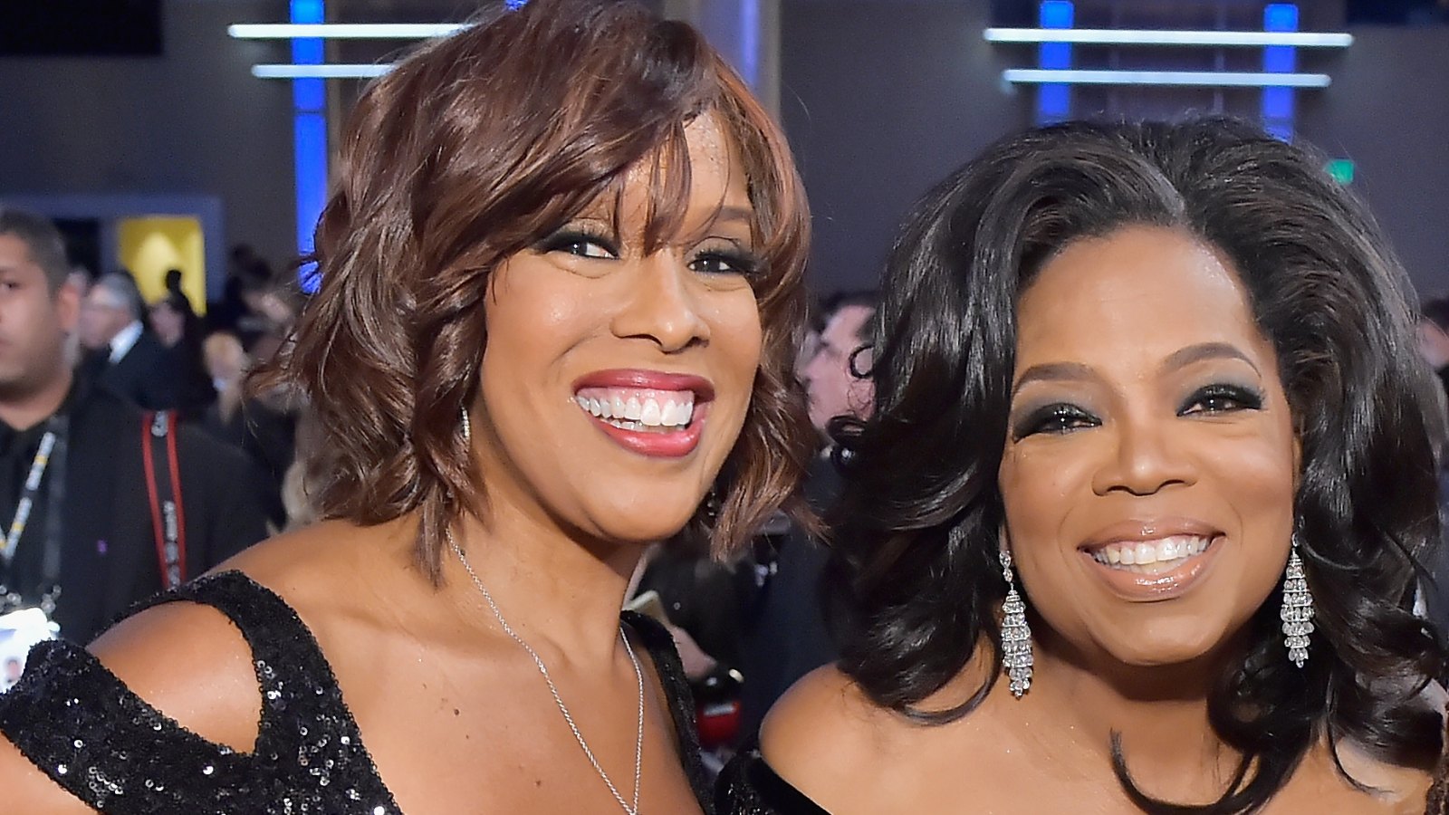 Gayle King and Oprah Winfrey