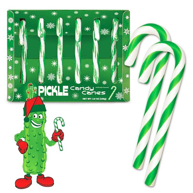 Gross Candy Cane Flavors Pickle