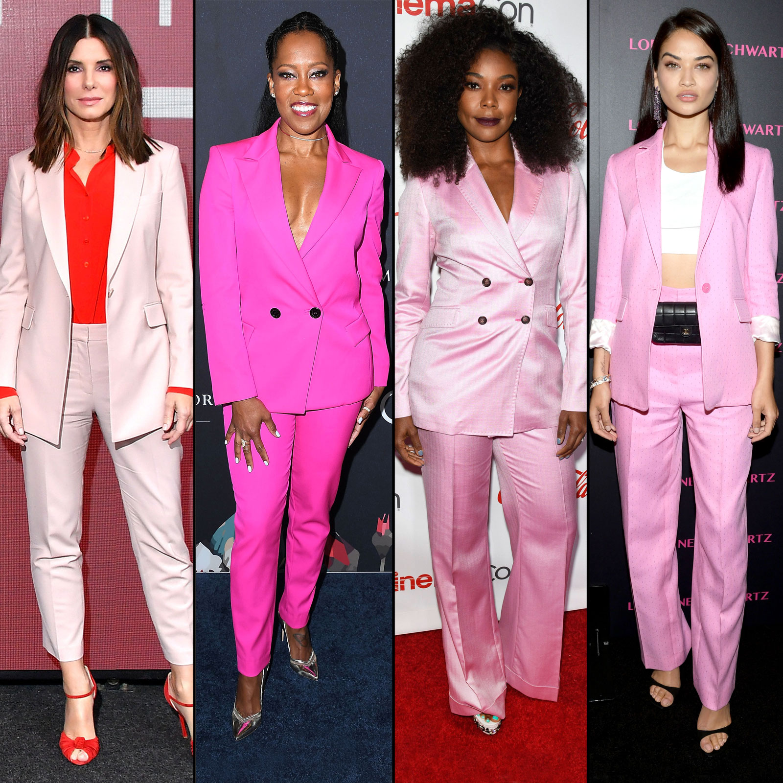 Pink Power Suits! See Celebs Rock Rosy Two-Pieces on the Red Carpet - Us  Weekly Celeb Pink Suit Red Carpet Trend: Cate Blanchett, More