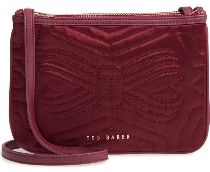 ted baker quilted cross body bag