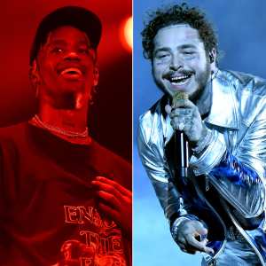 Travis Scott Surprise Post Malone With Chick-fil-A Astroworld Festival