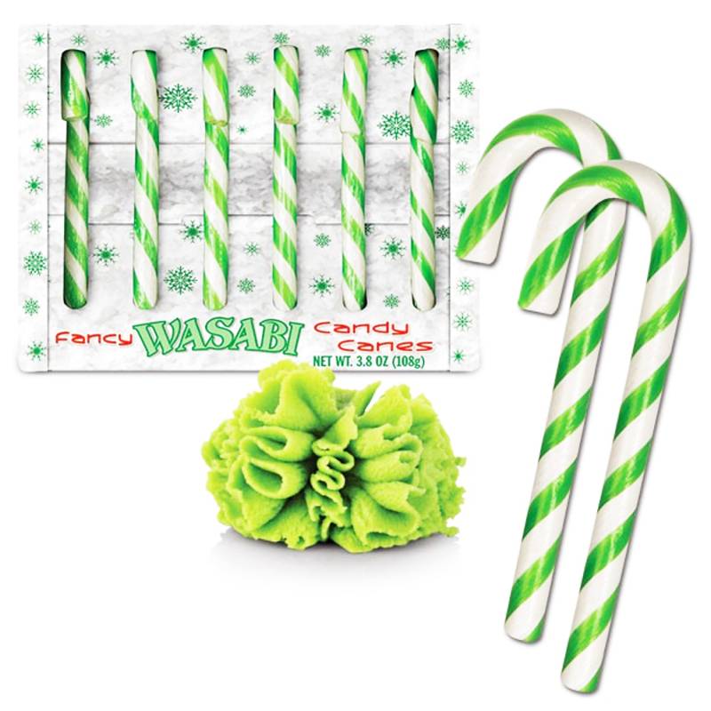 Gross Candy Cane Flavors Wasabi