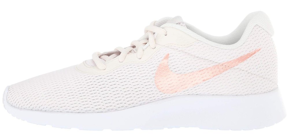 white and pink side sneaker