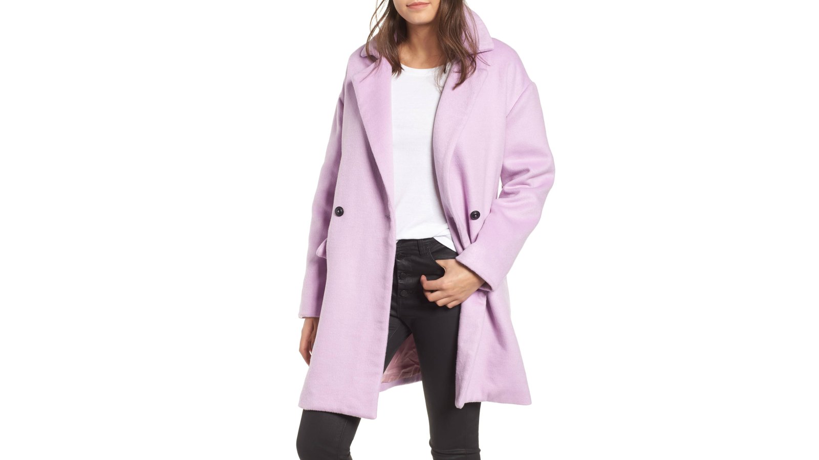 leith lavender coat